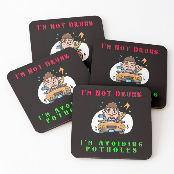 Item preview, Im Not Drunk - Im Avoiding Potholes designed and sold by alien almanac.