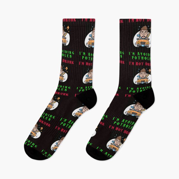 Item preview, Im Not Drunk - Im Avoiding Potholes designed and sold by AlienAlmanac.