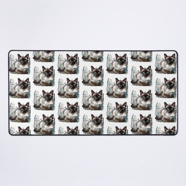 Item preview, Siamese Cat designed and sold by TraceyMackieArt.