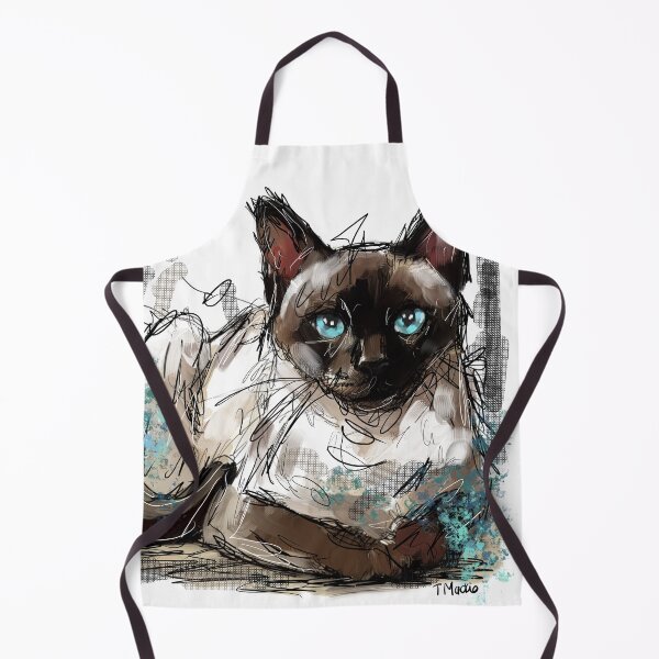 Item preview, Siamese Cat designed and sold by TraceyMackieArt.