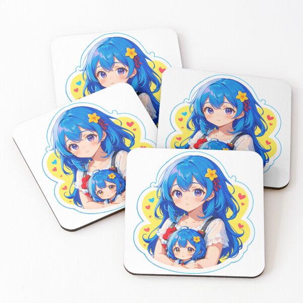Item preview, Ocean Girl Sisters Twinkly Tootsie  designed and sold by StickerStarSaga.