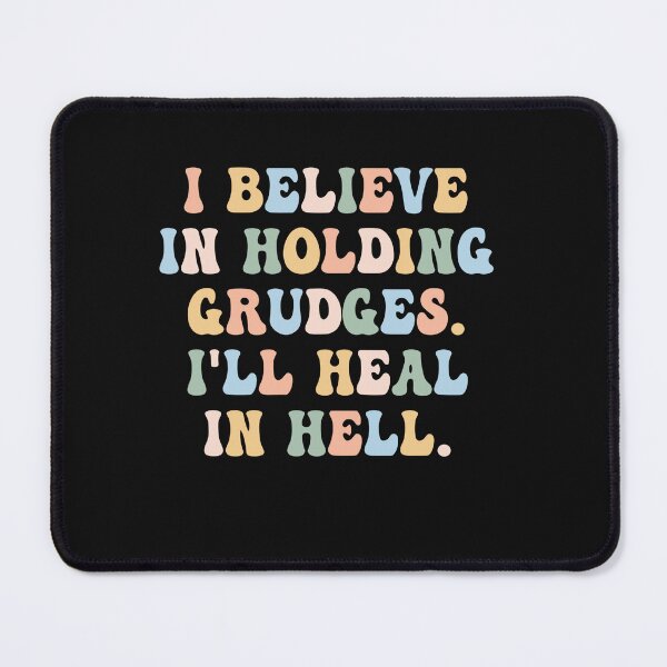 Item preview, I Believe In Holding Grudges I'll Heal In Hell Rainbow Heart designed and sold by Pitchou07.