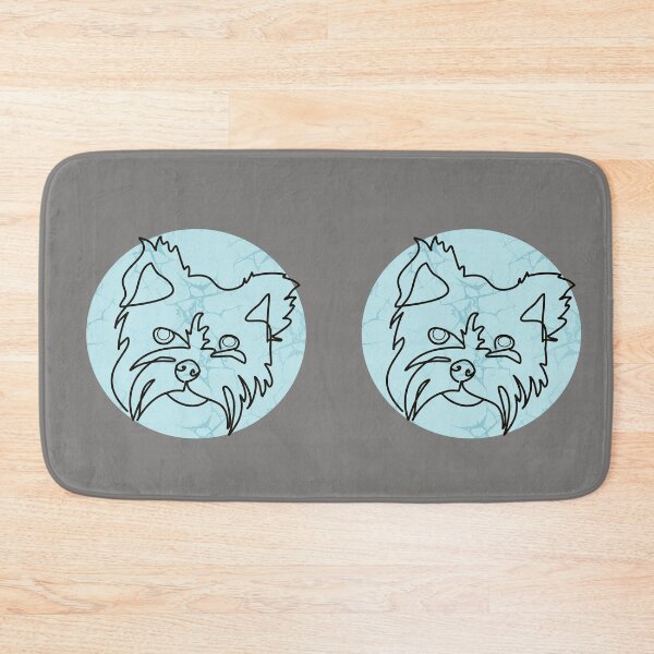 Item preview, blue yorkshire terrier designed and sold by hemp3x.
