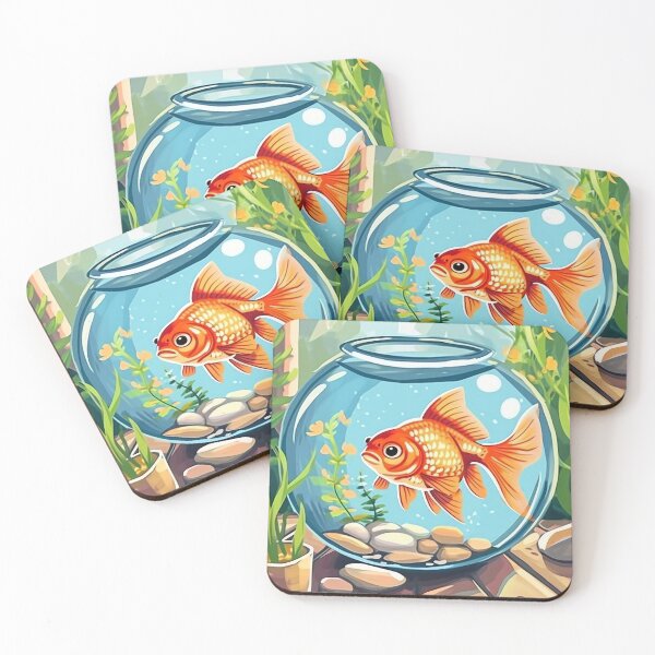 Artikelvorschau, Sonniges Goldfisch-Genuss entworfen und verkauft von cute-animals99.