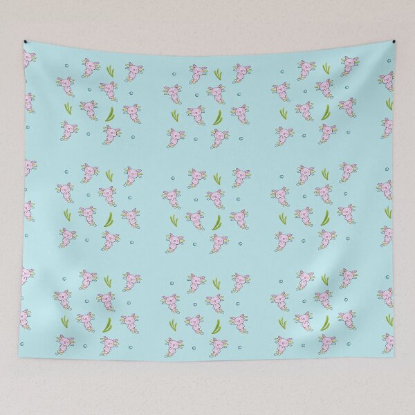 Item preview, Sweet axolotls under water designed and sold by Fradema.