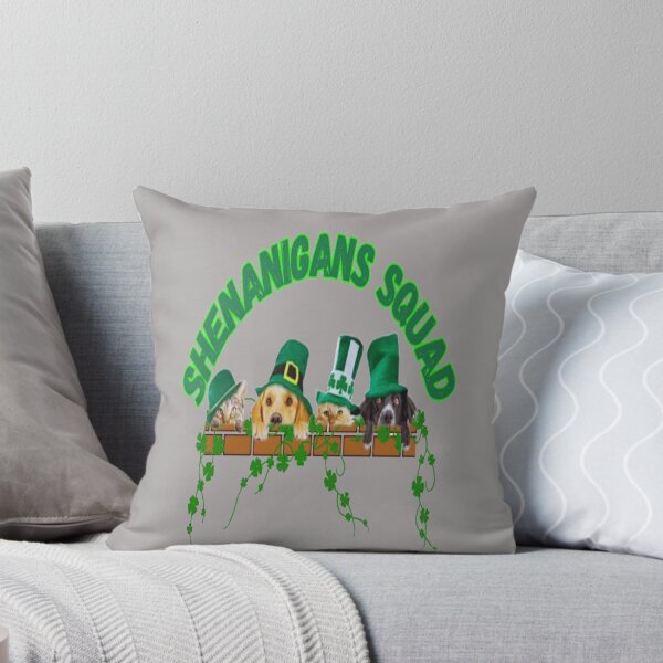 Item preview, Shenanigans Squad, Let The Shenanigans Begin, Lucky Shamrock Irish Culture, Shenanigans Squad   designed and sold by Adri Barnard.