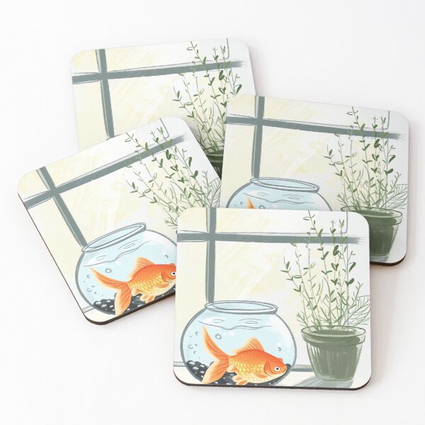 Item preview, Sunny Fishbowl designed and sold by cute-animals99.