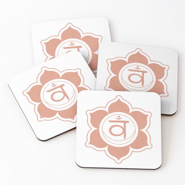 Item preview, Sacral Chakra Mandala - Snow + Coral designed and sold by Irene Estelle.