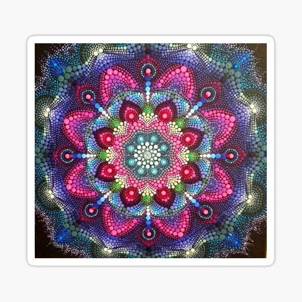 May mandala Sticker