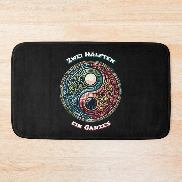 Item preview, Two halves, one whole. Design with a meaningful saying in German designed and sold by Pflugart.