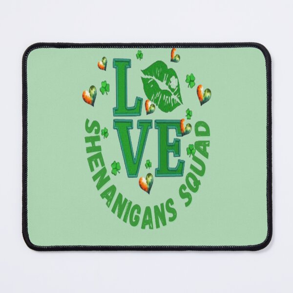 Item preview, Shenanigans Squad 3, Let The Shenanigans Begin, Lucky Shamrock Irish Culture, Shenanigans Squad designed and sold by Adri Barnard.