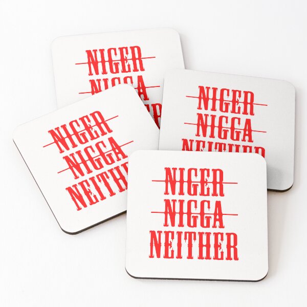 Item preview, Nigger Nigga Neither essential Tshirt designed and sold by exponentialart.