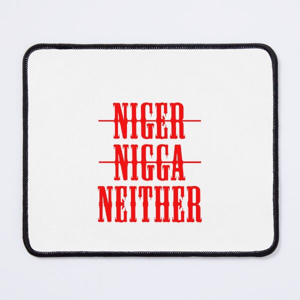 Item preview, Nigger Nigga Neither essential Tshirt designed and sold by exponentialart.