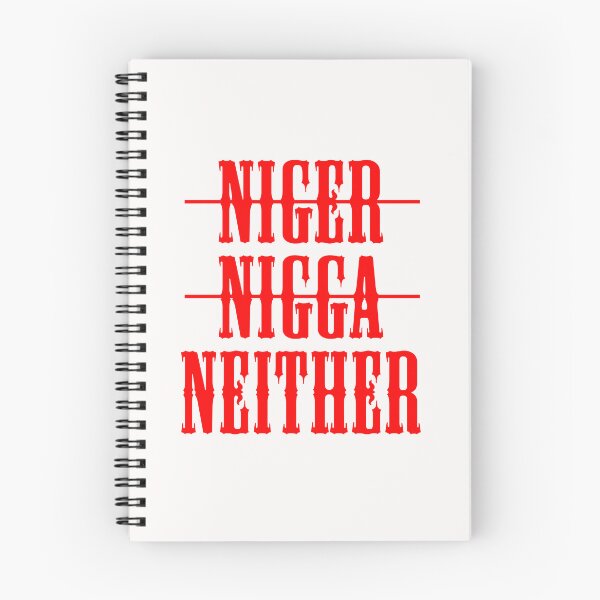 Item preview, Nigger Nigga Neither essential Tshirt designed and sold by exponentialart.