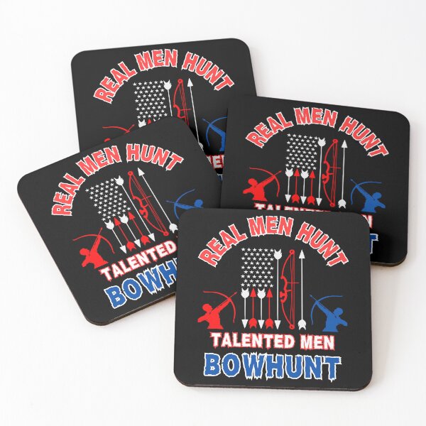 Item preview, Real Men Hunt Talented Men Bowhunt  designed and sold by WoodburyLake.