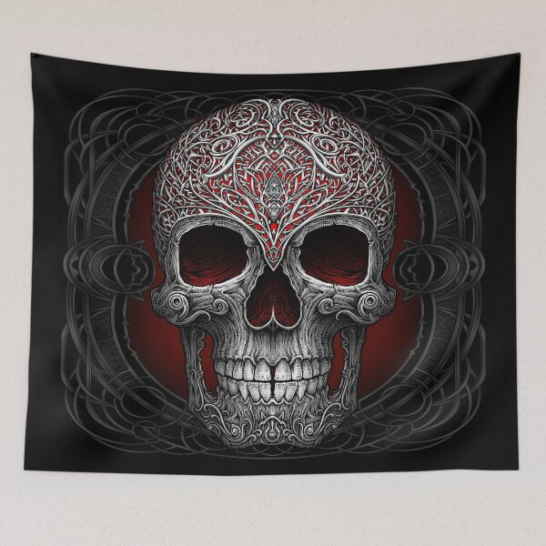 Item preview, The Enigmatic Carved Skull designed and sold by Winya.