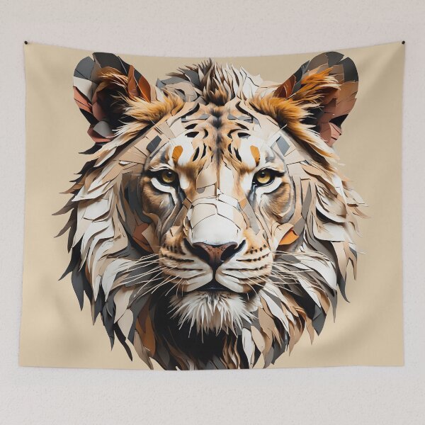 Item preview, Lion - magazine cutout designed and sold by MegDexShop.