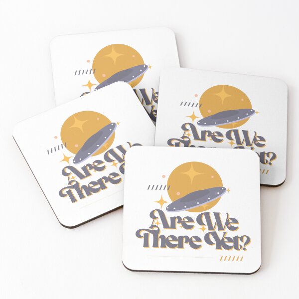 Item preview, Are We There Yet? Retro Vintage Humor: Nostalgic 80s and 70s UFO Adventures with Funny Aliens and Vintage Travel Vibes designed and sold by artworkathome.