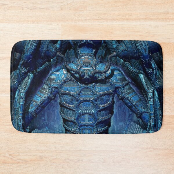 Item preview, Blue Lady - biomechanic fantasy 3D illustration designed and sold by KairoDesign.