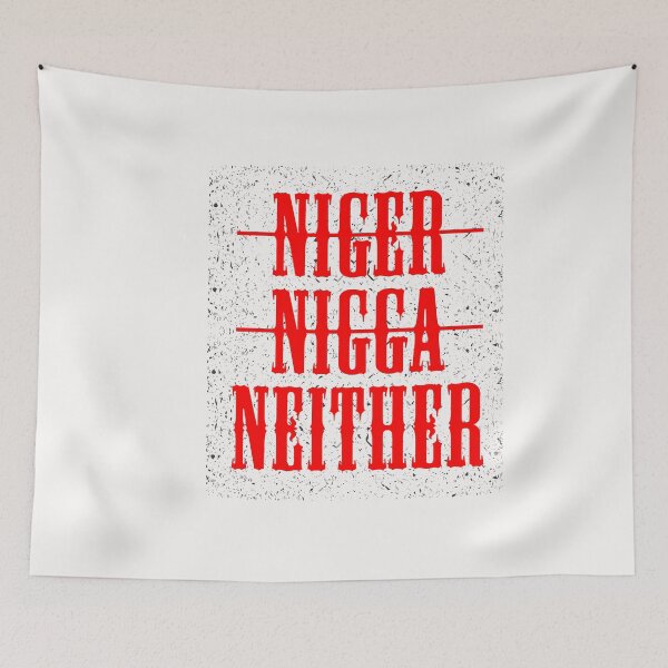 Item preview, Nigger Nigga Neither essential Tshirt designed and sold by exponentialart.