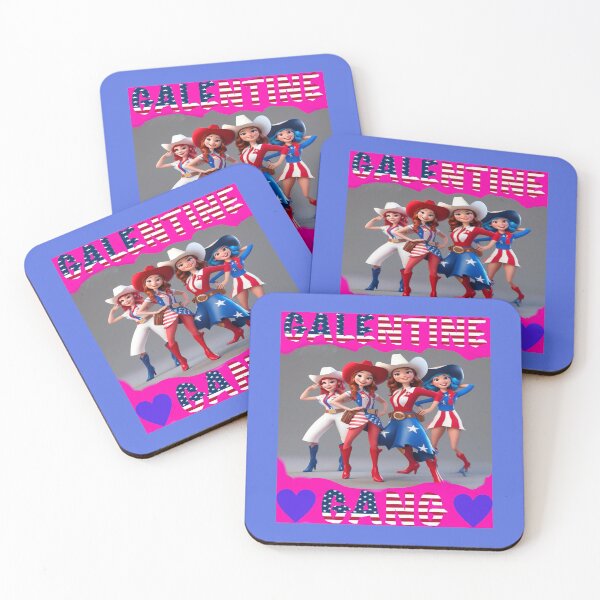 Item preview, Cartoon galentine gang rodeo girls designed and sold by sailorsam1805.