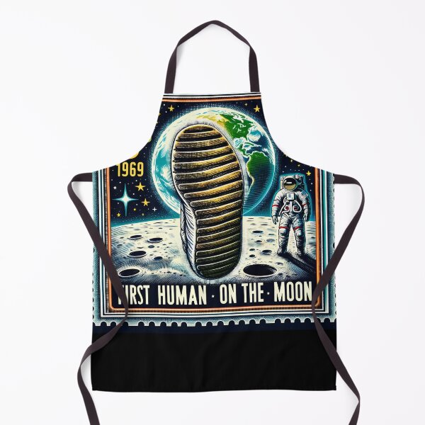 Item preview, First men on the moon designed and sold by RobertMartinArt.