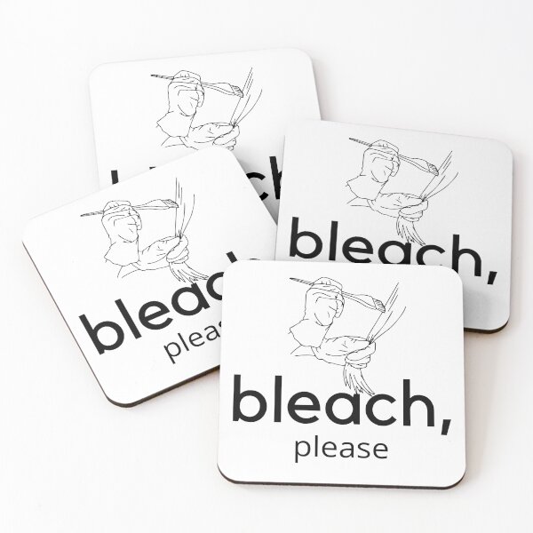 Item preview, Bleach, Please hairstylist sticker designed and sold by OwersoDesign.