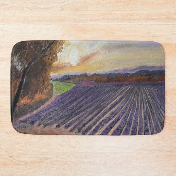 Item preview, "Lavender field at sunset" designed and sold by Isa-Isarielle.