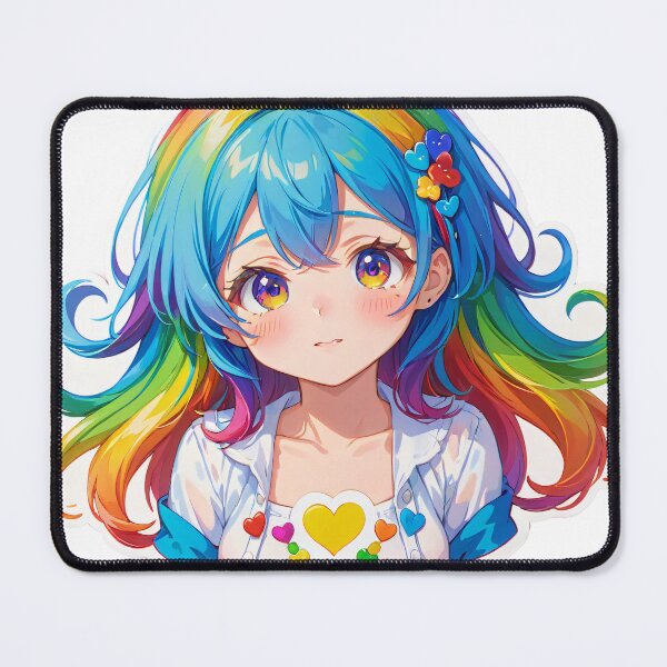Item preview, Rainbow Girl Dimples designed and sold by StickerStarSaga.