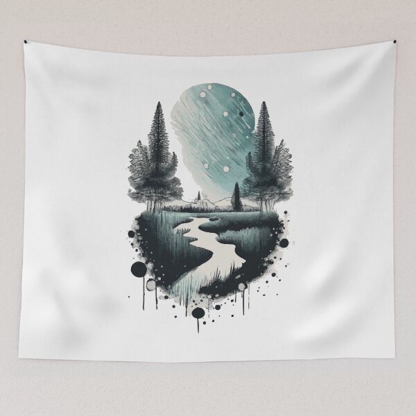 Item preview, Beauty of sky at night designed and sold by True-alpha.