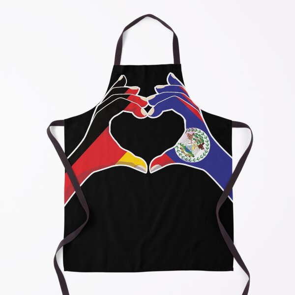 Item preview, Belize Belizean Germany German Love Heart Peace designed and sold by FlagX.