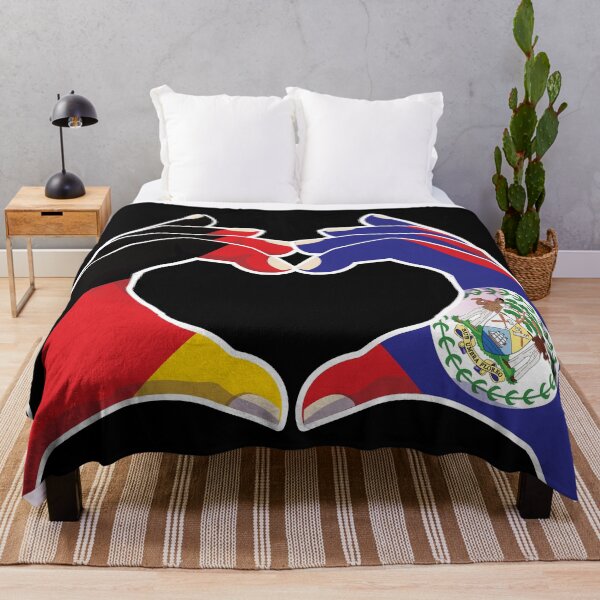 Item preview, Belize Belizean Germany German Love Heart Peace designed and sold by FlagX.