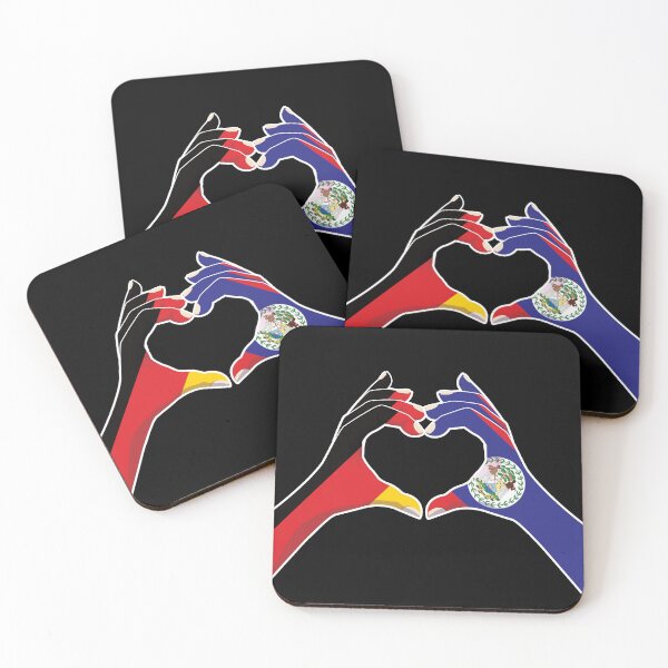 Item preview, Belize Belizean Germany German Love Heart Peace designed and sold by FlagX.