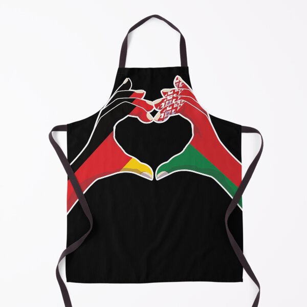 Item preview, Belarus Belarusian Belarussian Germany German Love Heart Peace designed and sold by FlagX.