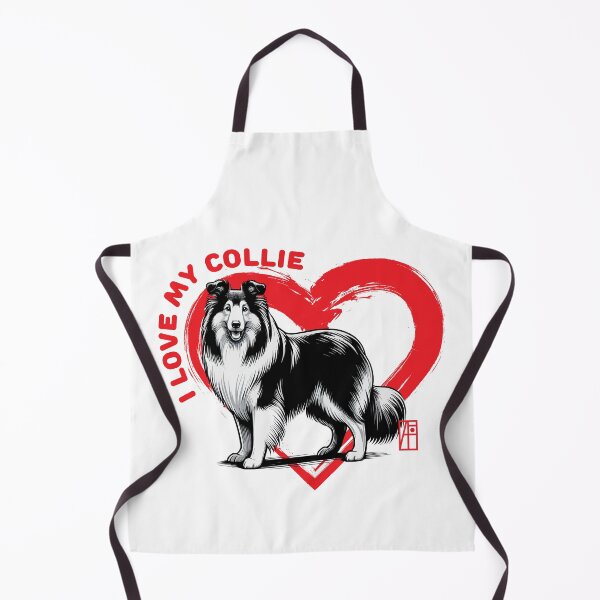 Item preview, I Love My Collie - I Love my dog - Family dog designed and sold by ArtProjectShop.