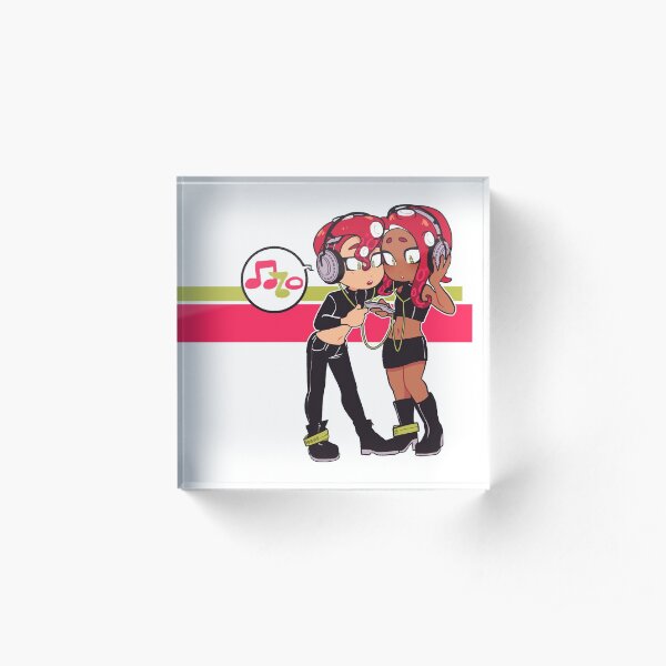 Octo Headphones Acrylic Block
