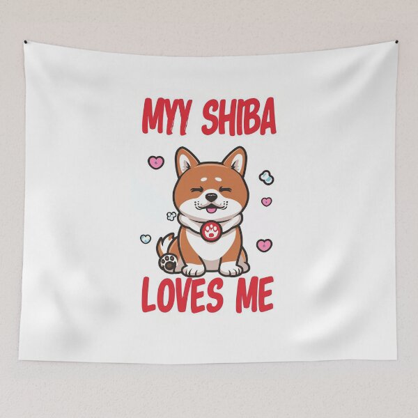Item preview, My Shiba Loves Me designed and sold by zorropriest.