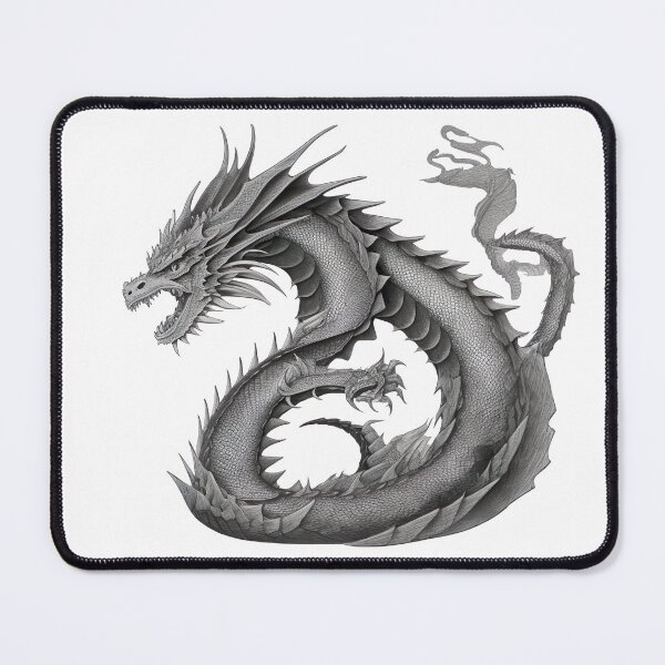 Item preview, Japanese dragon Japan dragon motif designed and sold by Frostquest.