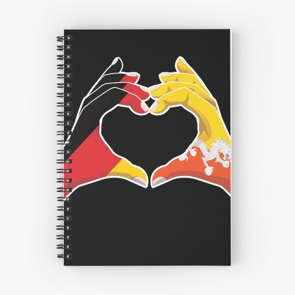 Item preview, Bhutan Bhutanese Germany German Love Heart Peace designed and sold by FlagX.