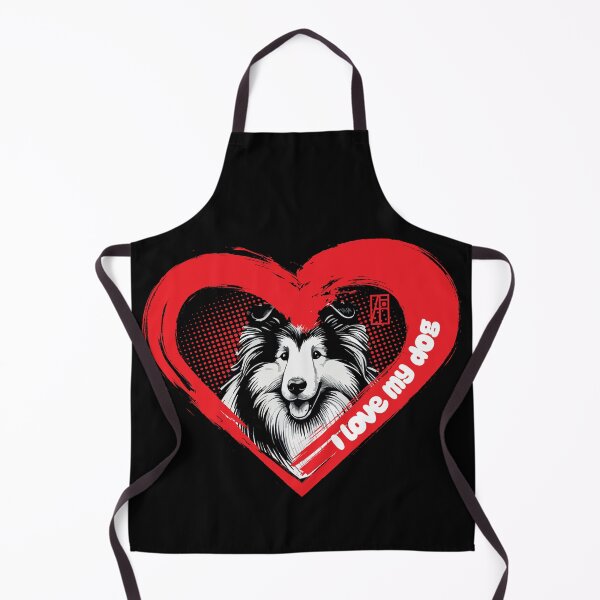 Item preview, I Love My Collie - Family dog - I Love my dog designed and sold by ArtProjectShop.