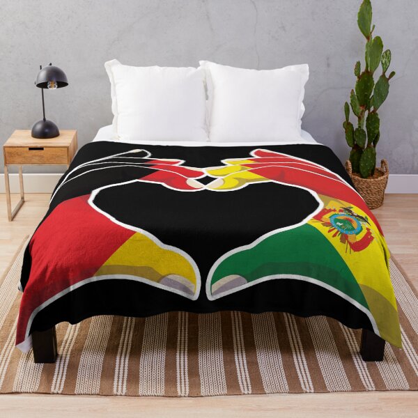 Item preview, Bolivia Bolivian Germany German Love Heart Peace designed and sold by FlagX.