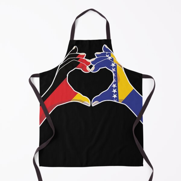 Item preview, Bosnia Bosnian Germany German Love Heart Peace designed and sold by FlagX.