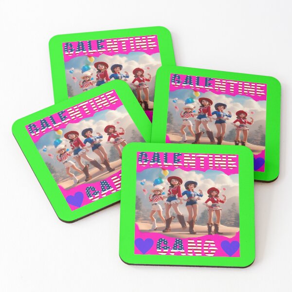 Item preview, A Cartoon galentine gang rodeo girls designed and sold by sailorsam1805.
