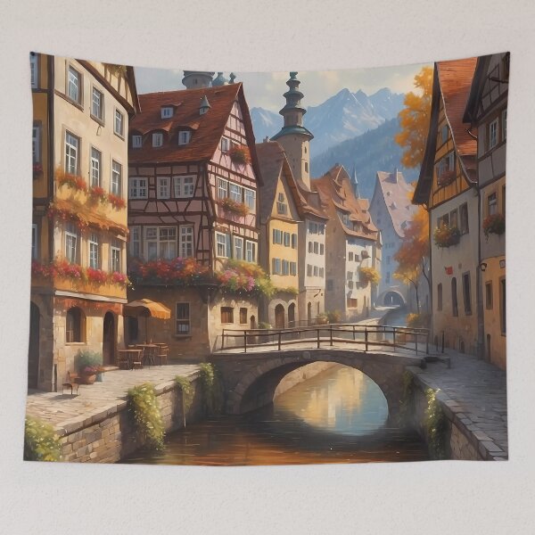Item preview, Bavarian Serenade: A Riverside Moment designed and sold by Vitalka-uk.