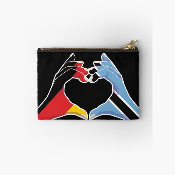Item preview, Botswana Batswana Germany German Love Heart Peace designed and sold by FlagX.