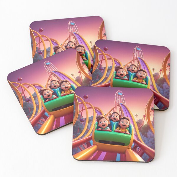 Item preview, Toddlers riding a rollercoaster designed and sold by Colin Bentham.