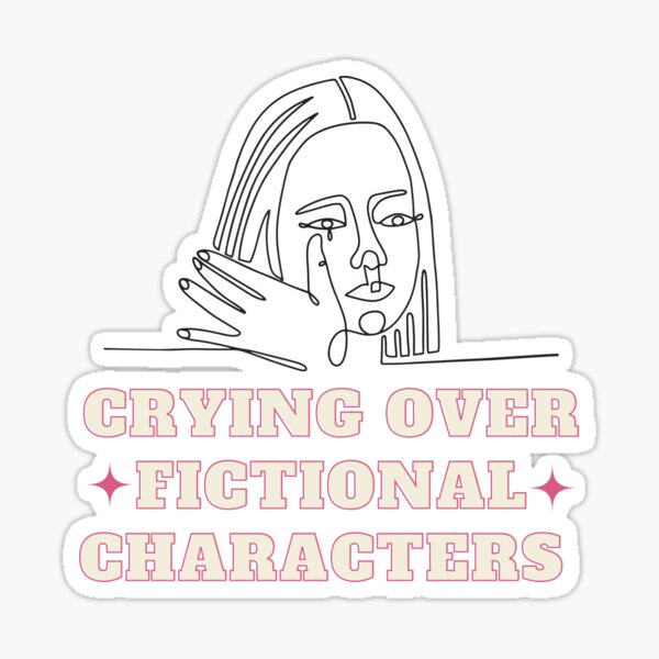 Artikel-Vorschau von Crying Over Fictional Characters Shirt, Dark Romance Reader, Frauen Reader Sweatshirt, designt und verkauft von YassineBDM.