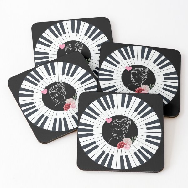 Item preview, Keyboard Piano Girl  designed and sold by Paula-Ziolek.