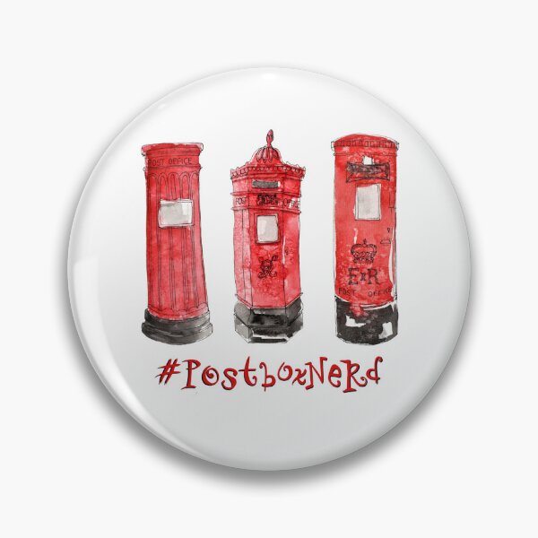 Item preview, Post Box Nerd - Traditional Red U.K. Postboxes  designed and sold by rosieredbox.