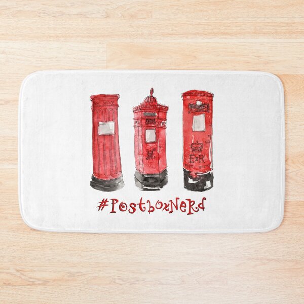 Item preview, Post Box Nerd - Traditional Red U.K. Postboxes  designed and sold by rosieredbox.